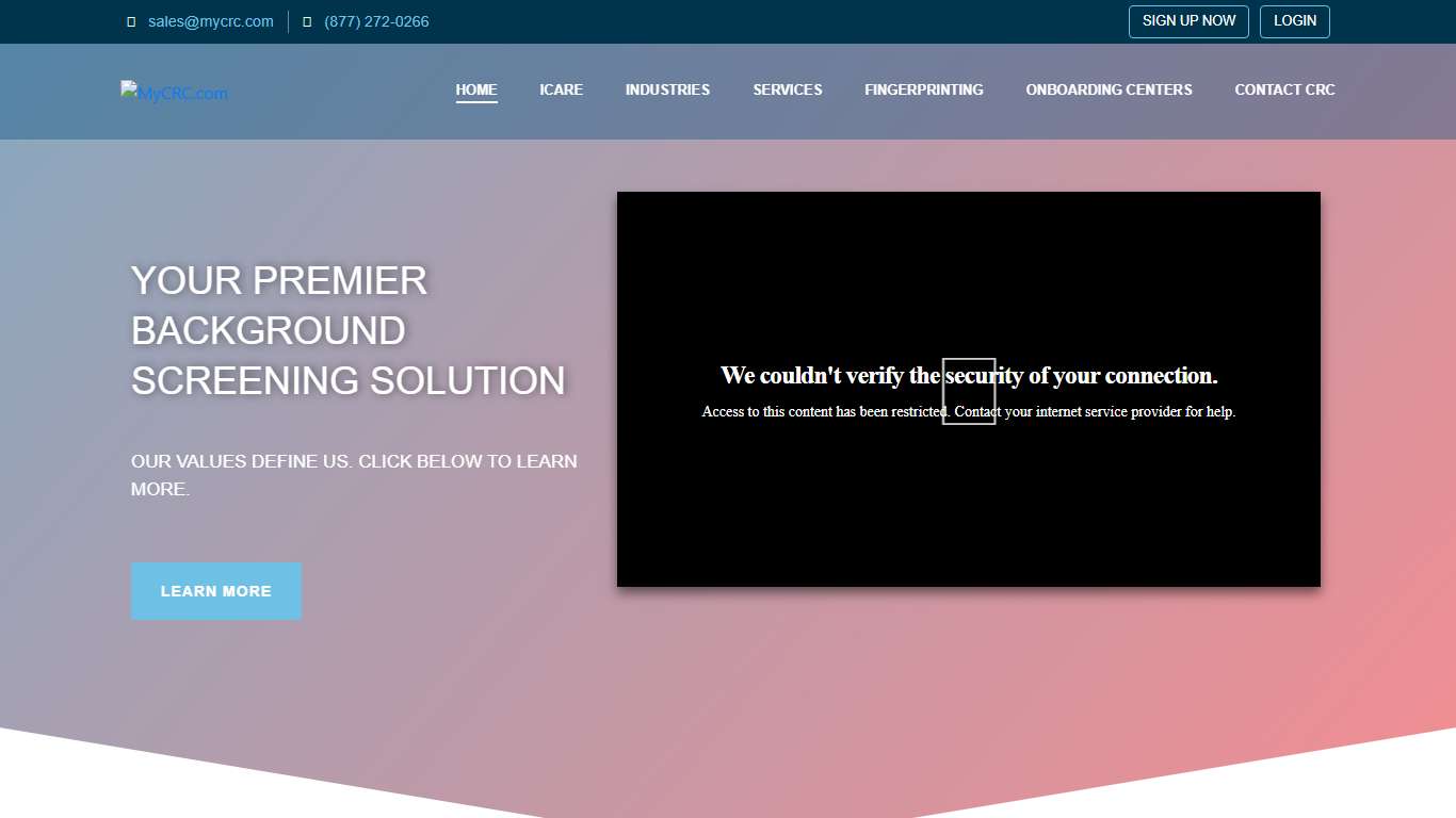 MyCRC.com – Your Premier Background Screening Solution